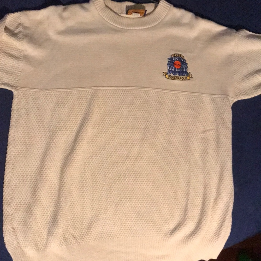 Vintage 1991 NCAA final four sweater